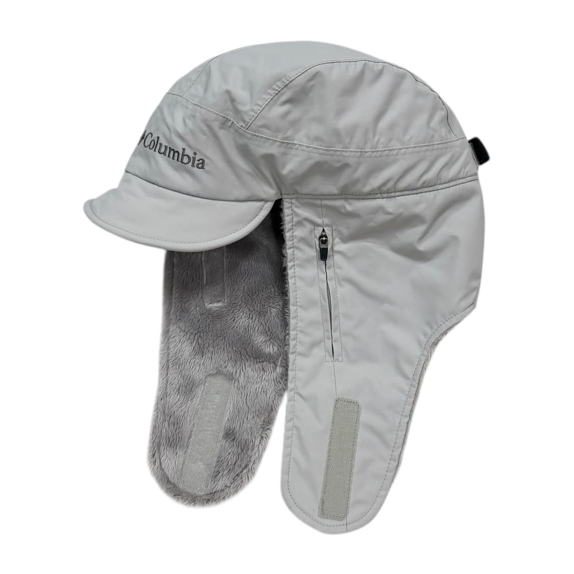 컬럼비아 귀도리 방한 트루퍼햇 모자 라이트 그레이 상품이미지1