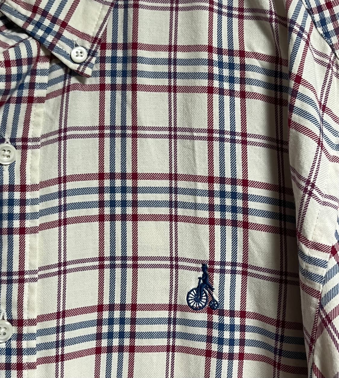 공용 빈폴 체크 셔츠 남방 105 상품이미지4