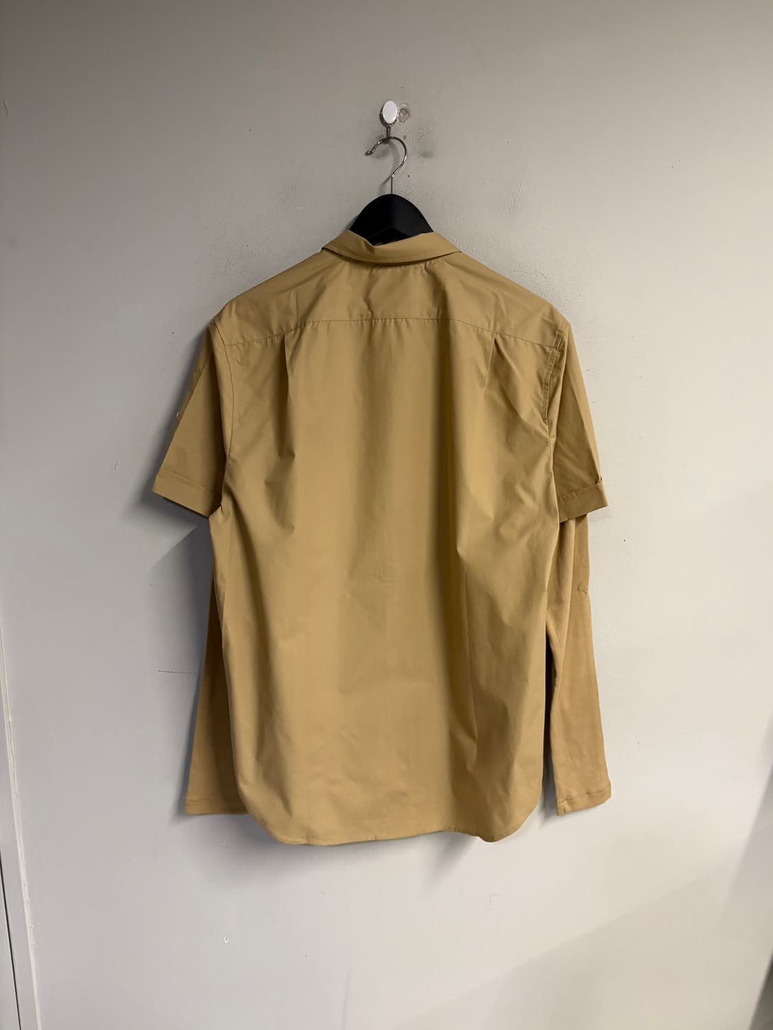 DIESEL hybrid layered cotton shirt  상품이미지4