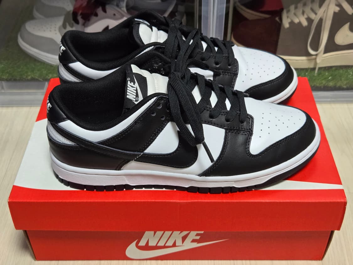 [판매](260)나이키 덩크 로우 레트로 블랙(범고래) 상품이미지2