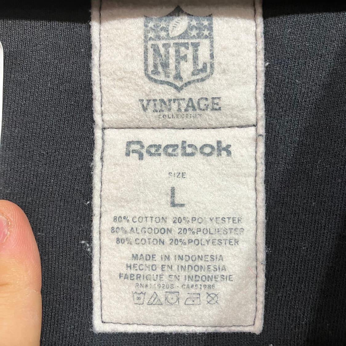 리복 nfl 올드스쿨 바시티자켓 상품이미지5