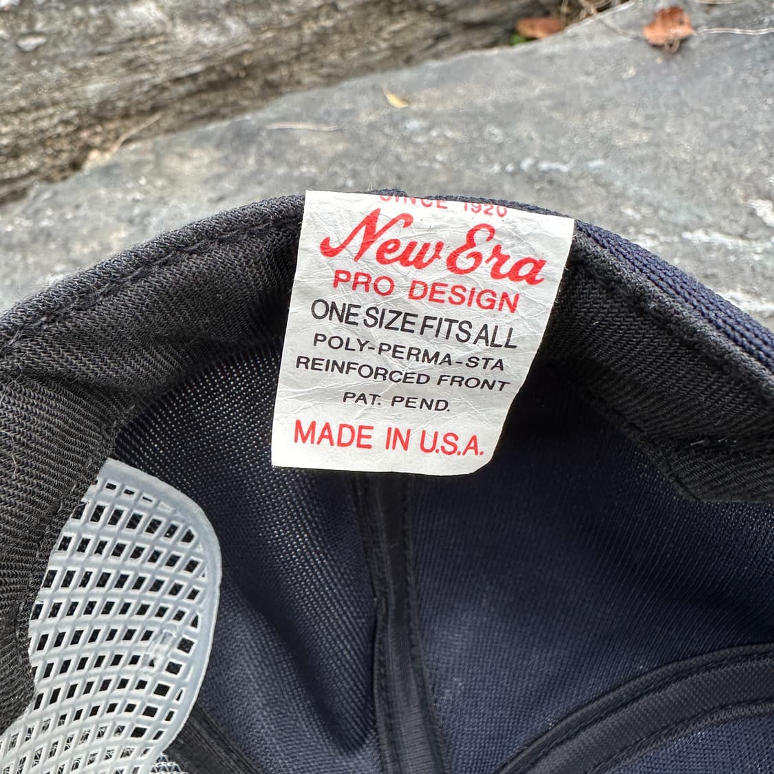 90's new era uss mississippi cgn-40 cap 상품이미지4