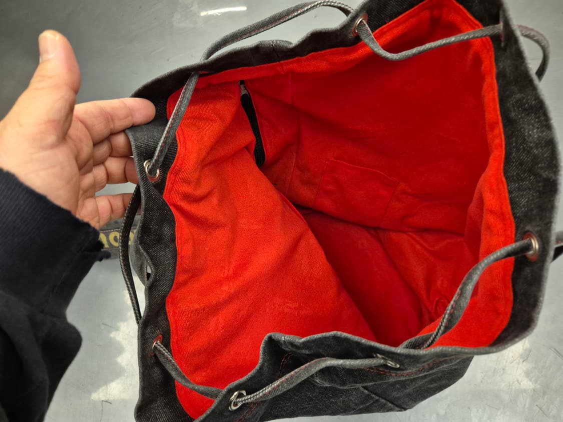 90s AMECO 데님 더플 백 팩 상품이미지9