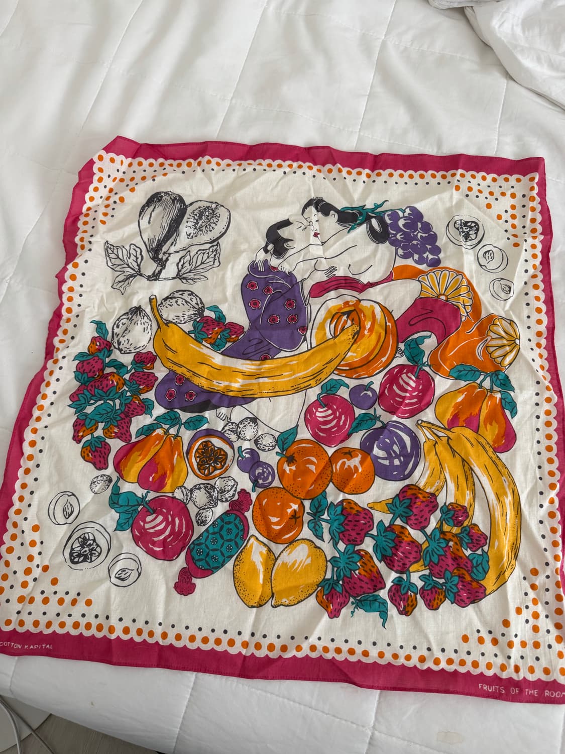 kapital 손수건 반다나 스카프 핑크 상품이미지3