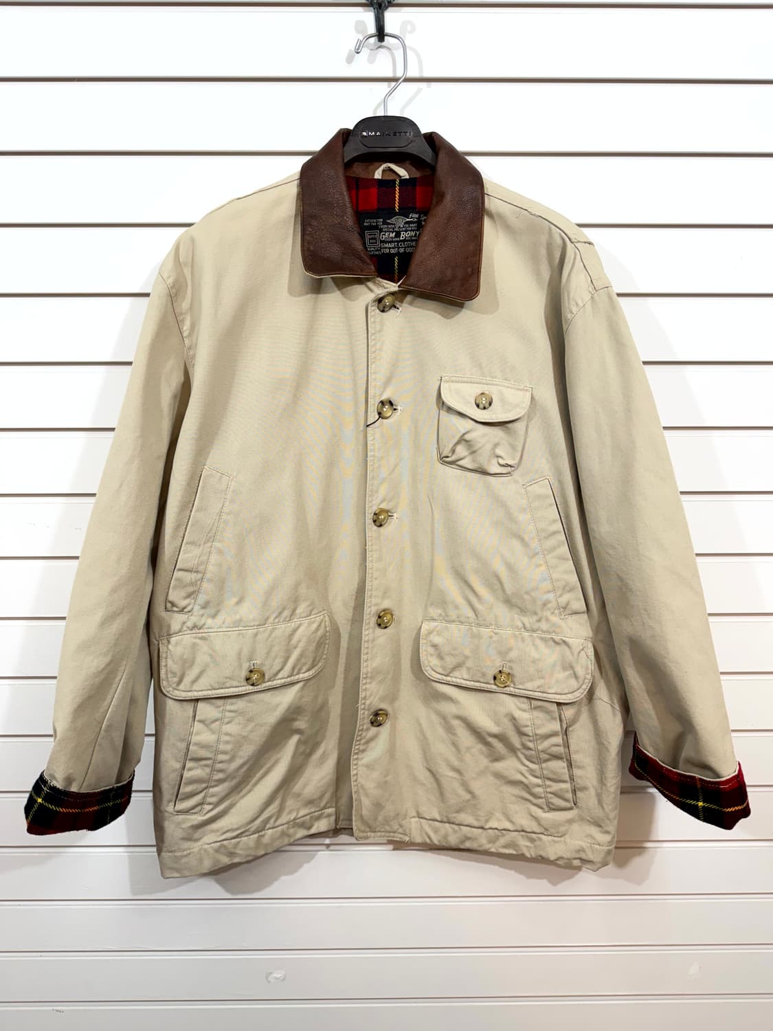 90's GEMBONY jacket 헌팅 자켓 상품이미지1