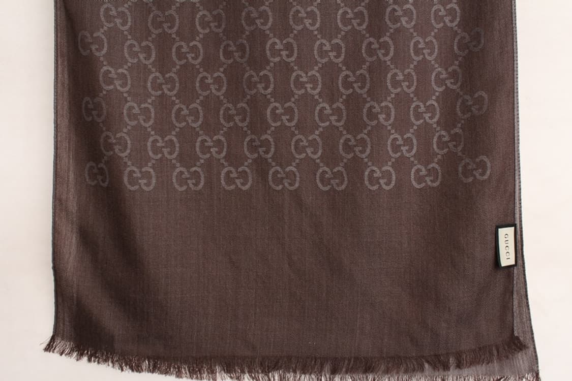 구찌 울 실크 머플러 상품이미지3