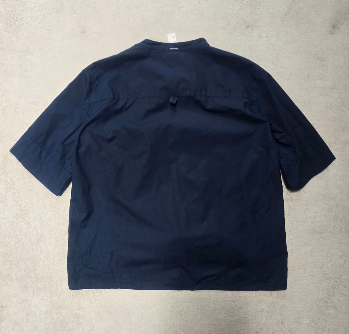 마가렛 호웰 네이비 코튼 셔츠 3 상품이미지4