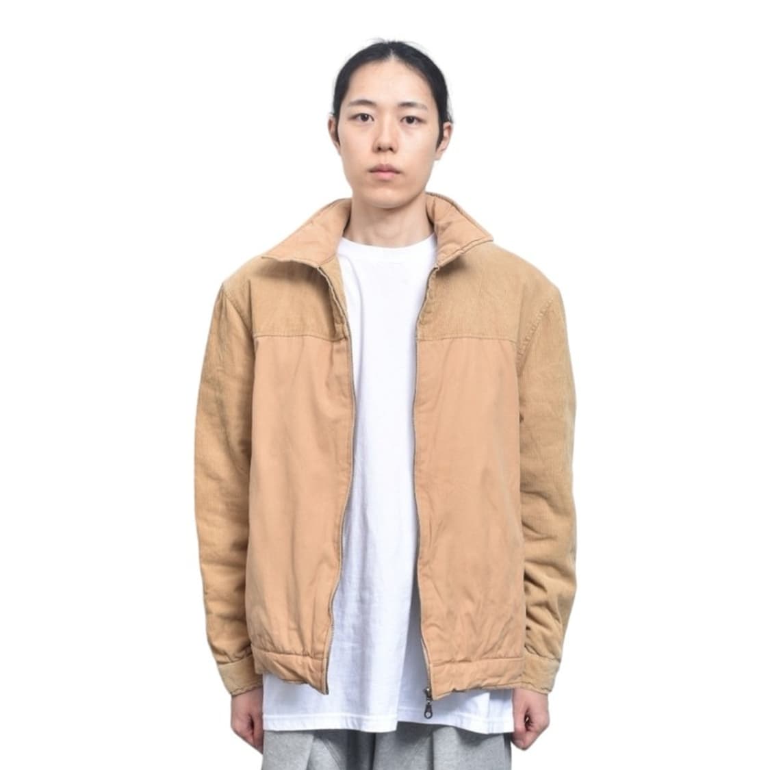 90S 캘빈 클라인 코듀로이 골덴 코튼 점퍼 블루종 집업 자켓 N157 상품이미지1