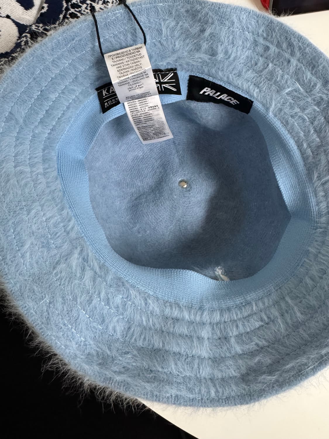 캉골 Palace 앙고라 벙거지 XL 하늘색 상품이미지10