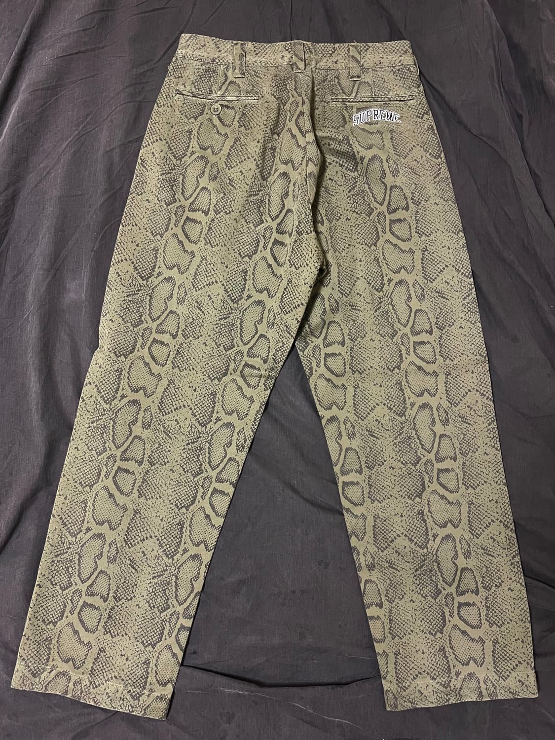 [30] Supreme Snake Print Chino Pant 상품이미지7