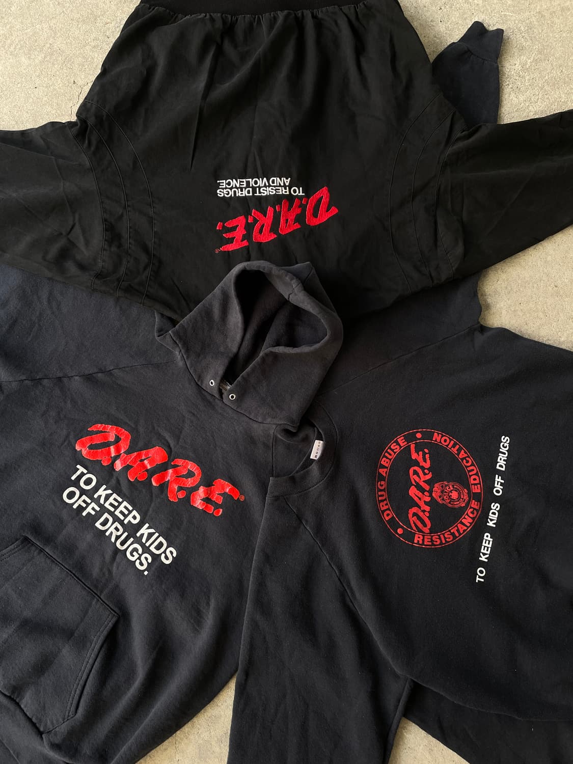 90s D.A.R.E 50/50 Sweatshirt(USA Made) 상품이미지1