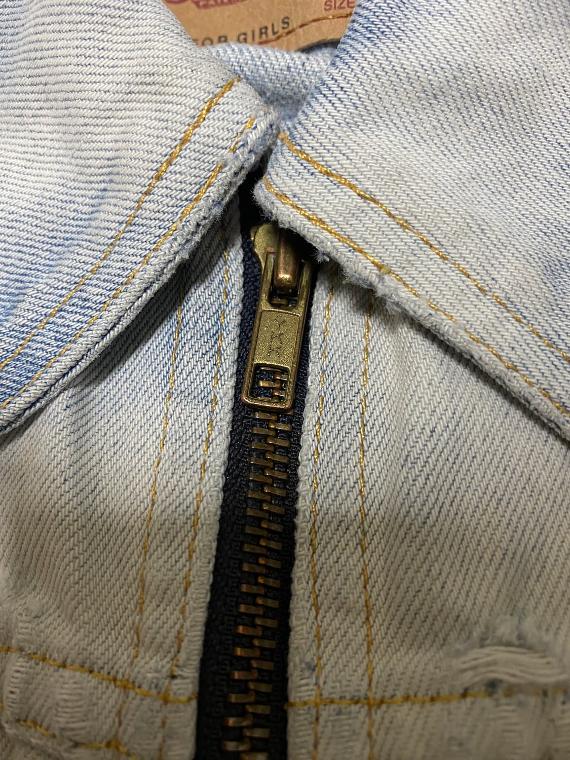 리바이스 오렌지탭 데님 자켓 상품이미지3