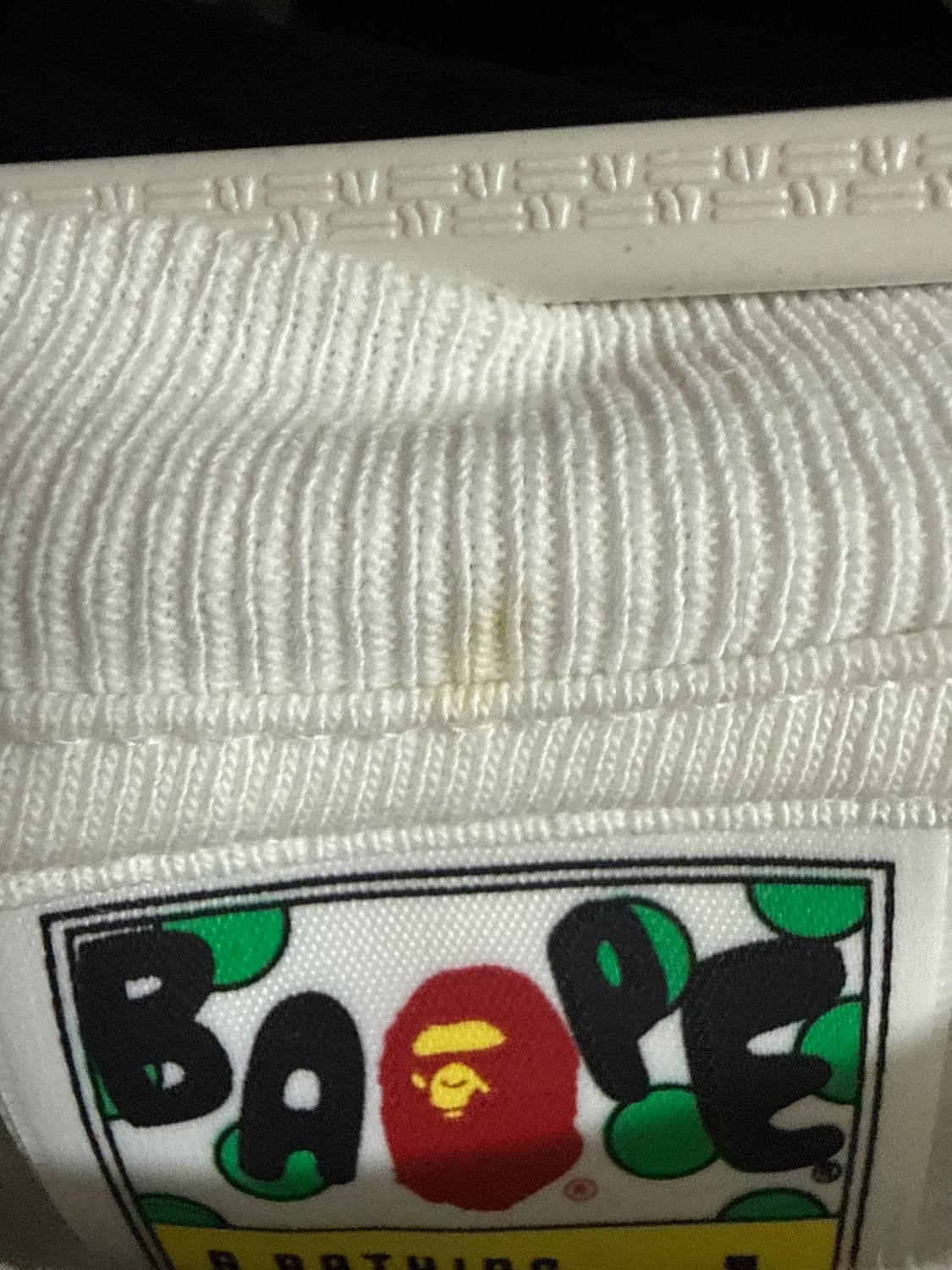 베이프 재팬 빅 에이프 헤드 시티 티셔츠 화이트 L 상품이미지3