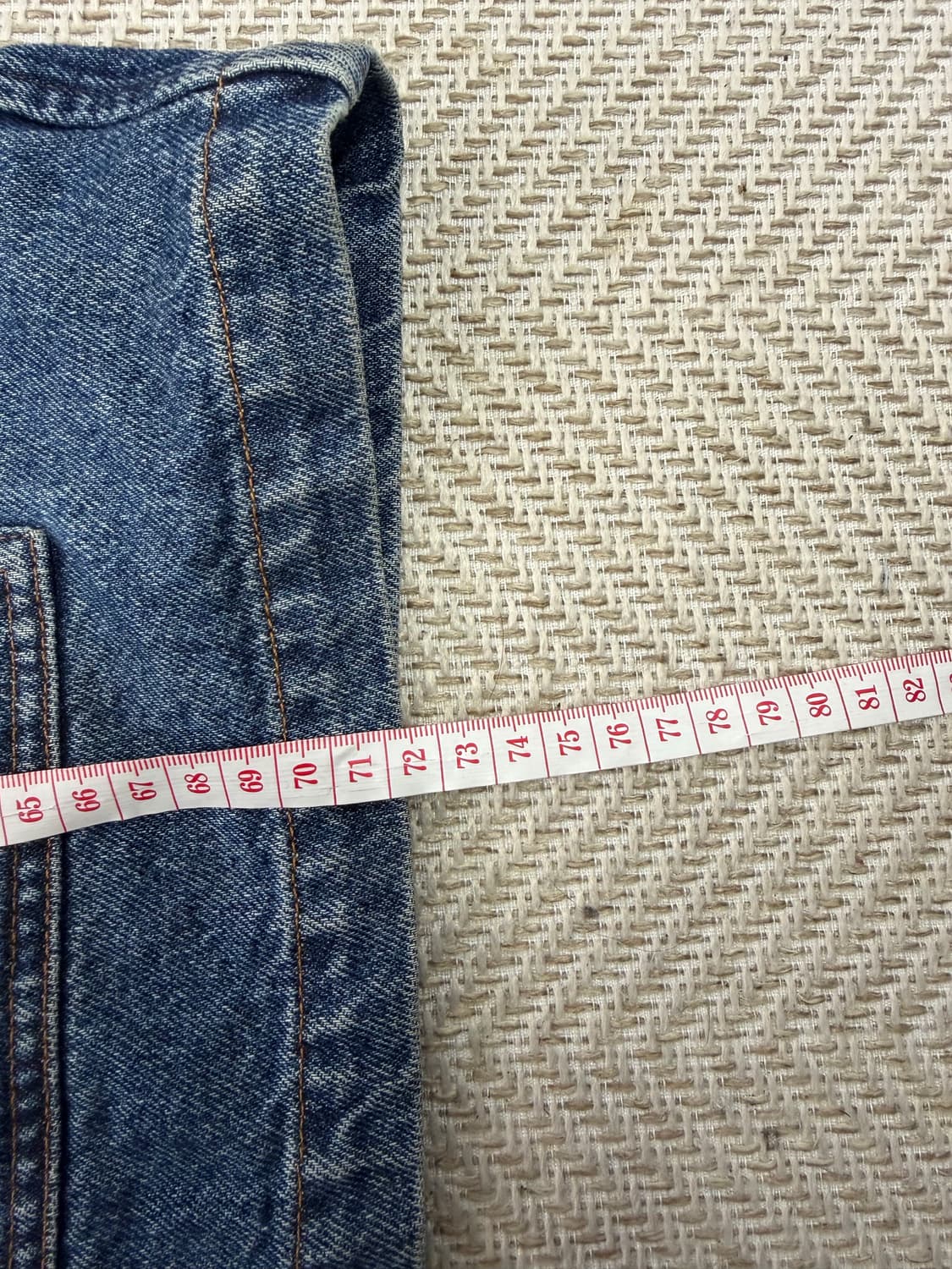 정품) APC 아페쎄 남성 데님 청자켓 L 상품이미지8