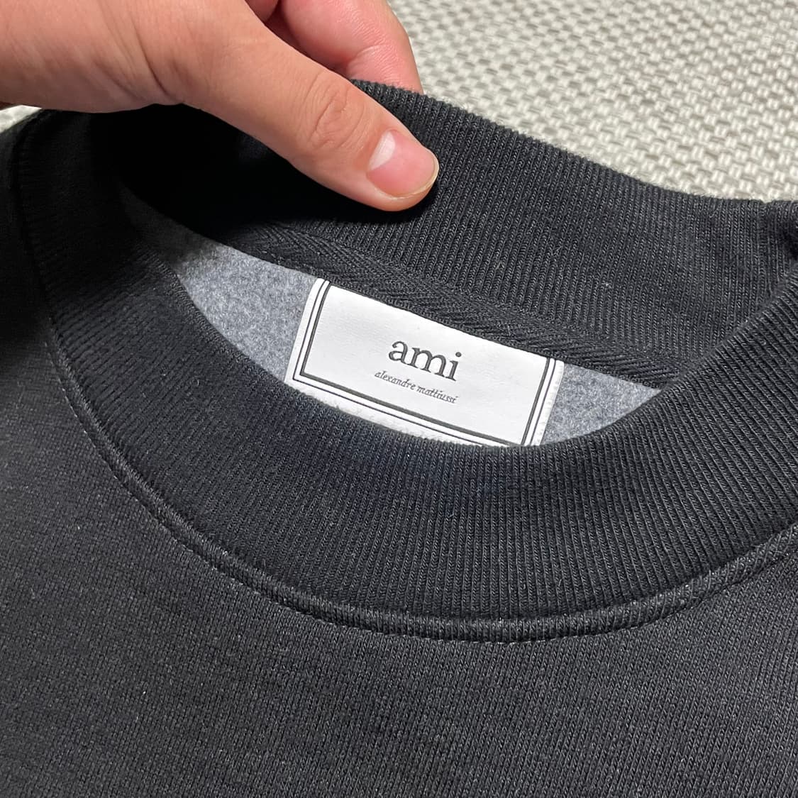 아미 빅로고 맨투맨 상품이미지4