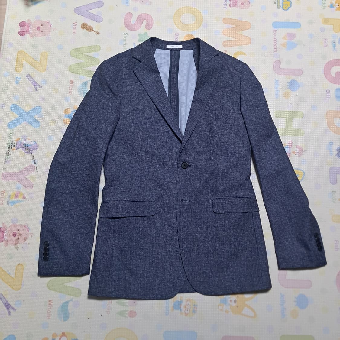 (라벨만 뗀 새제품)AND Z 라이트 남성 네이비 자켓 95 상품이미지7