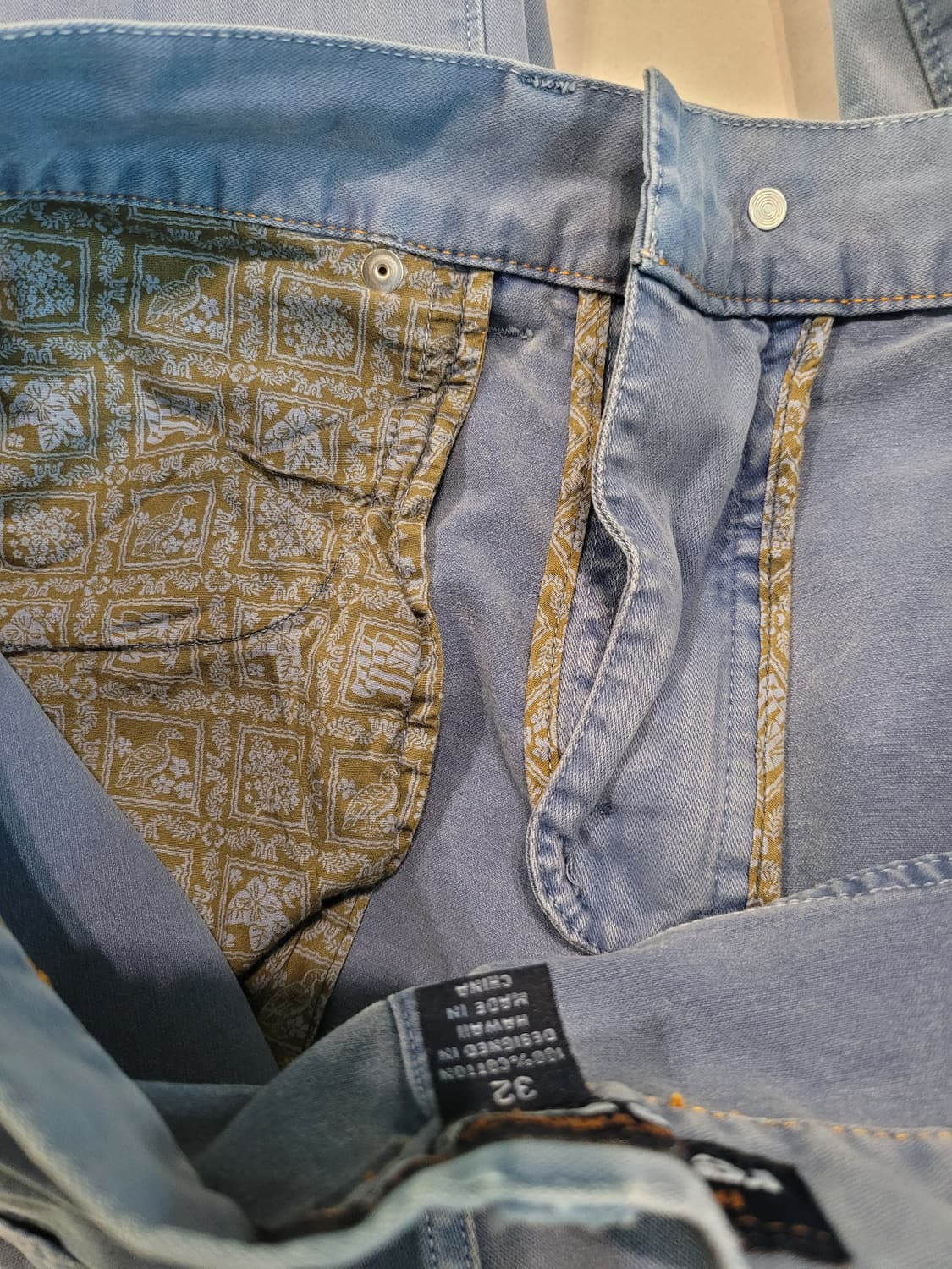 색감깡패 하와이의 여유를 입다, 레인스푸너 프렌치 팬츠 상품이미지5