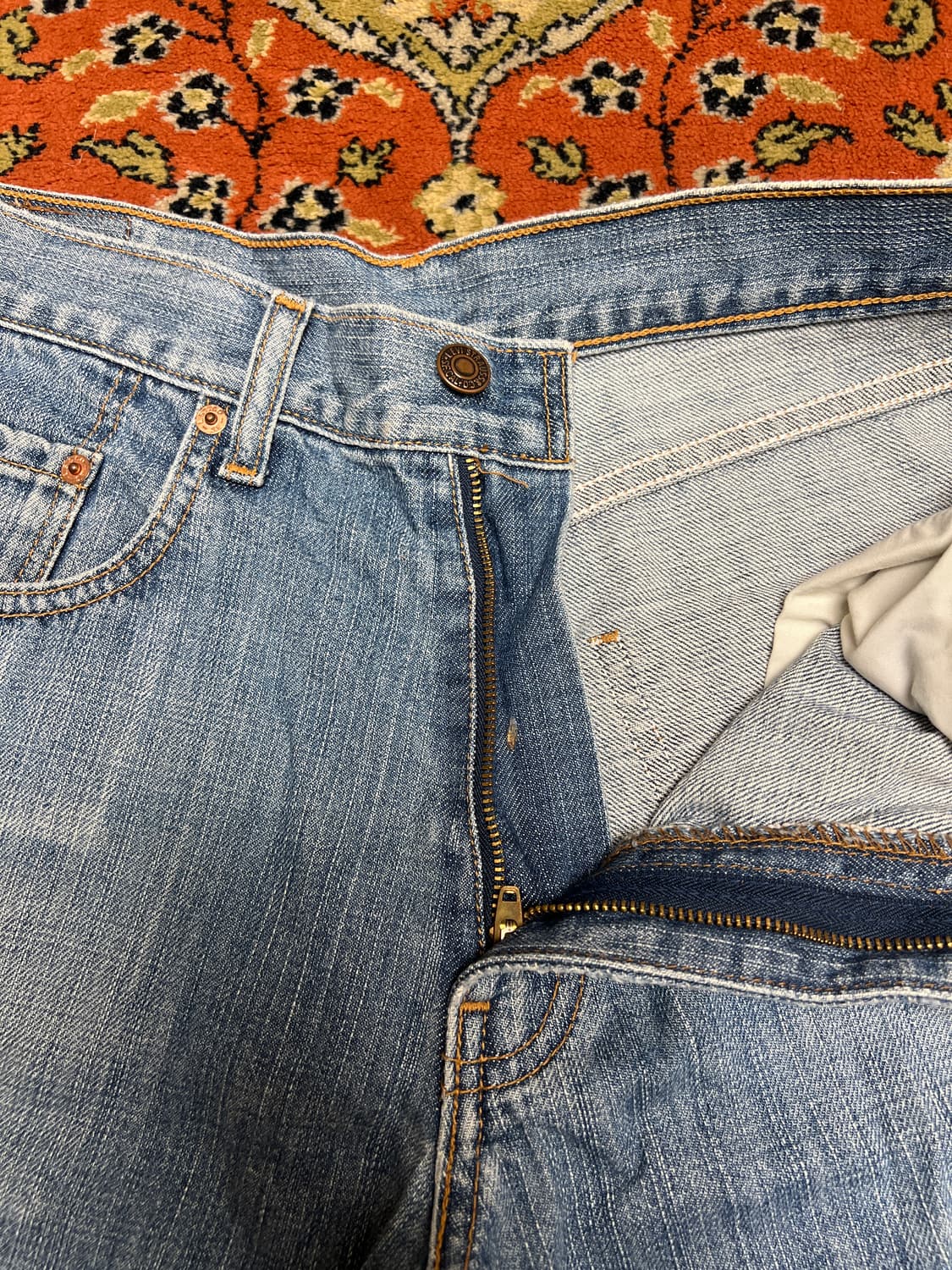 [31] 리바이스 오렌지탭 221 빈티지 데님팬츠  상품이미지4