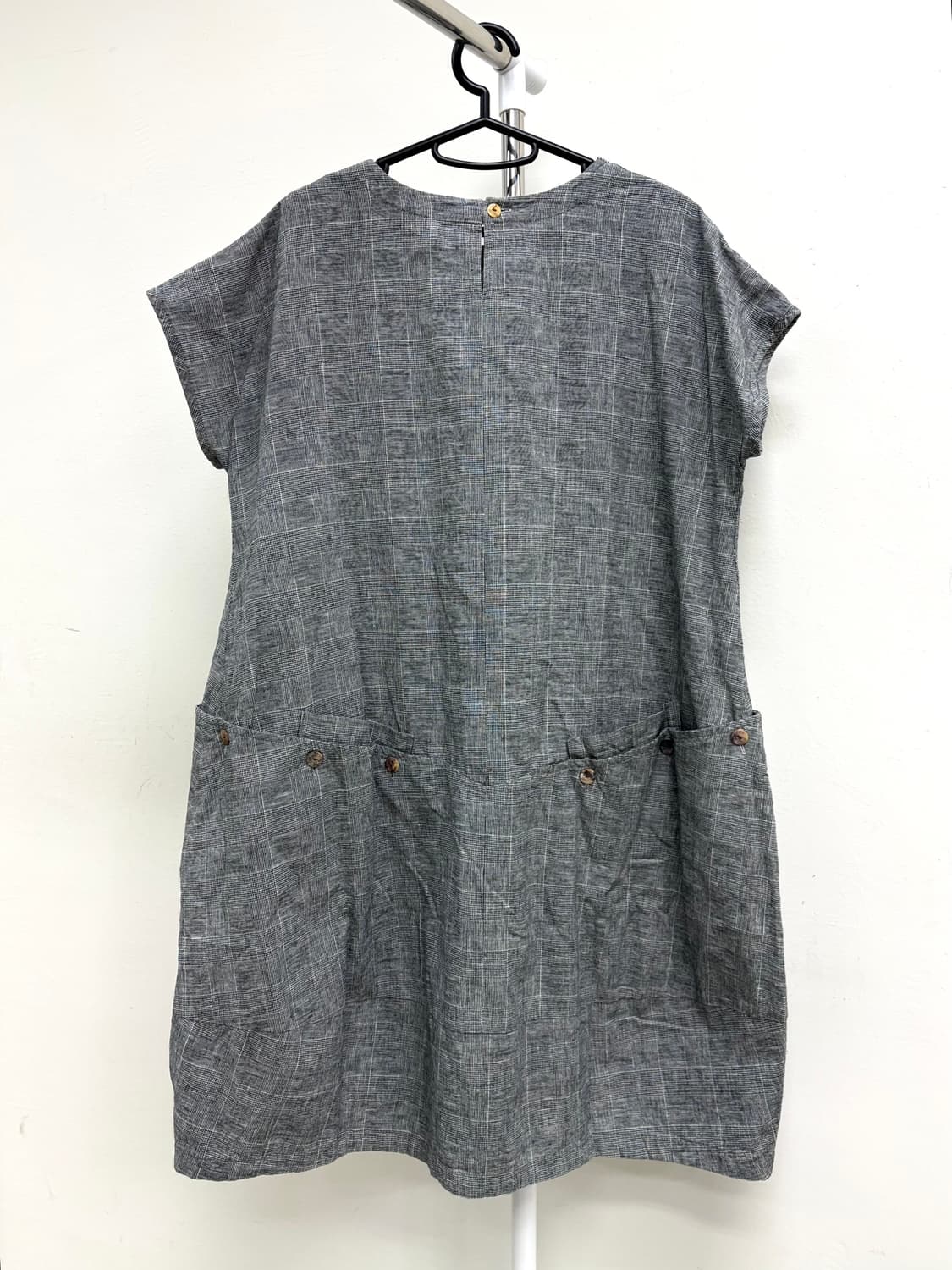 빈티지 그레이 벌룬핏 원피스 상품이미지7