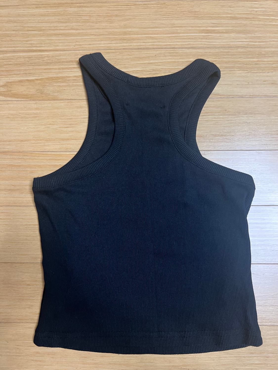 쓰리타임즈 쓰탐 쥬얼 탱크탑 크롭 블랙 S 상품이미지4