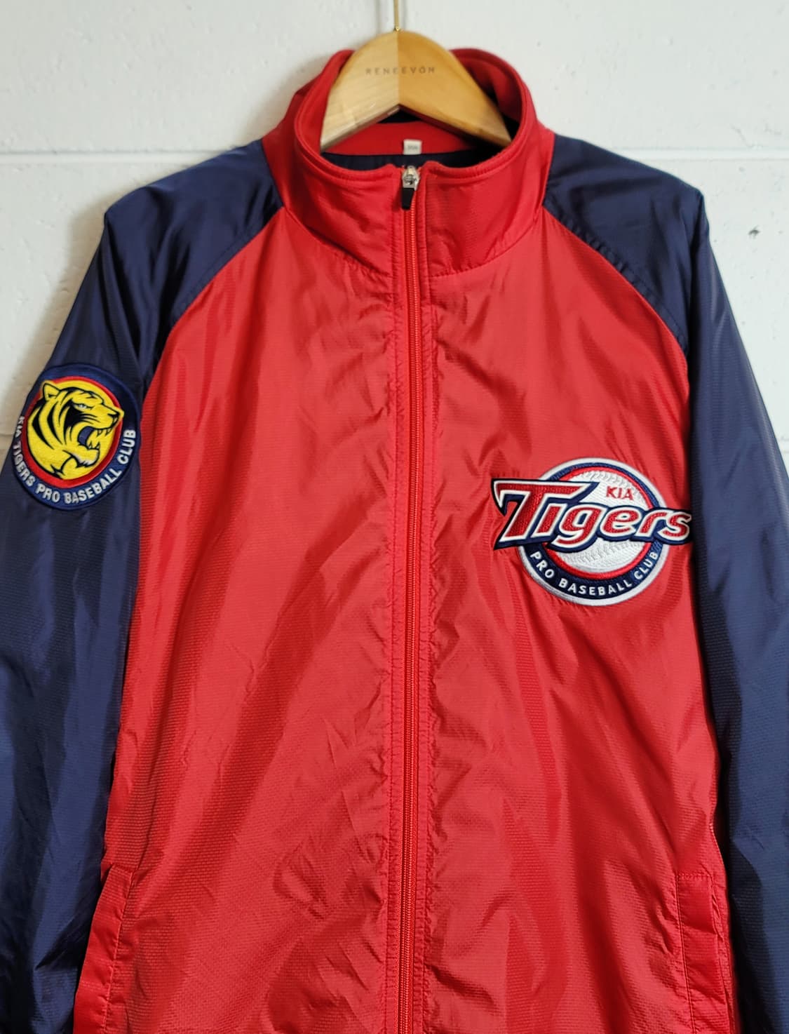 기아타이거즈 봄.가을 야구점퍼(바시티자켓.바람막이) 판매 상품이미지4
