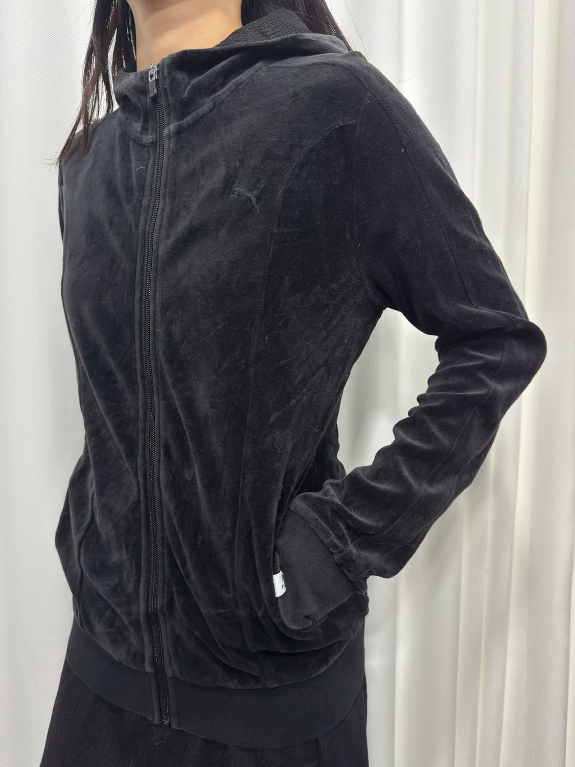 puma velvet hood zipup 상품이미지3