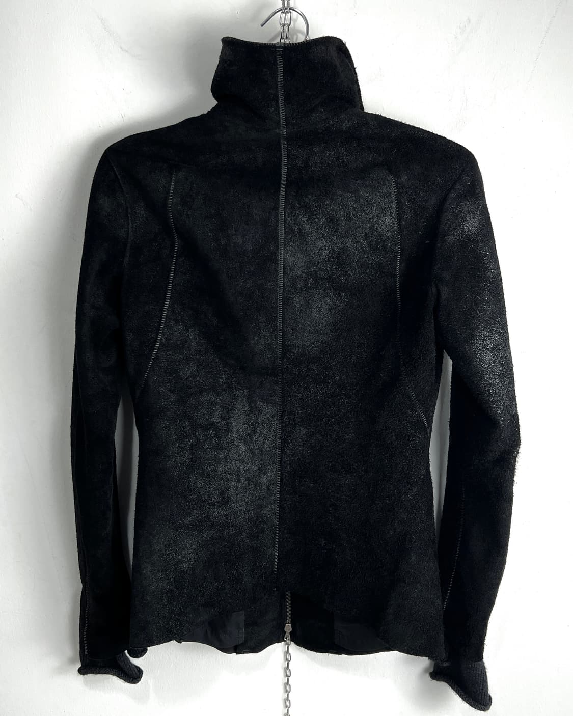 ISAAC SELLAM WAX COATED CALF SKIN JACKET 상품이미지6