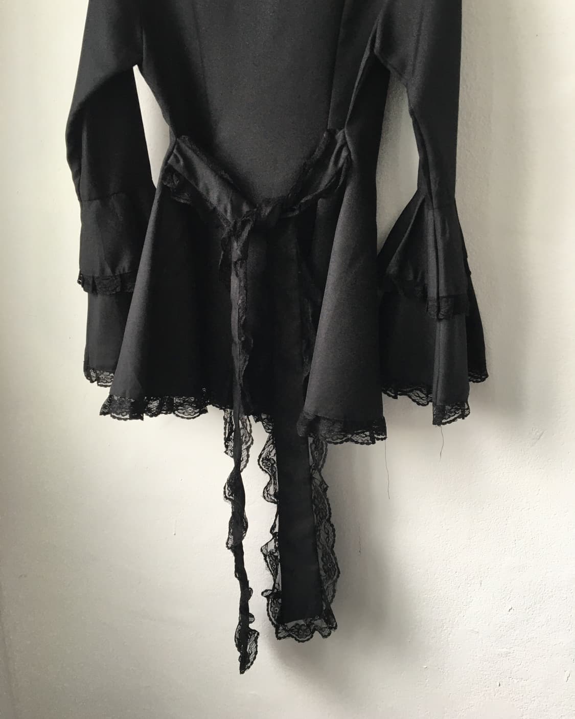 Lace trimming gothic mood jacket 상품이미지6