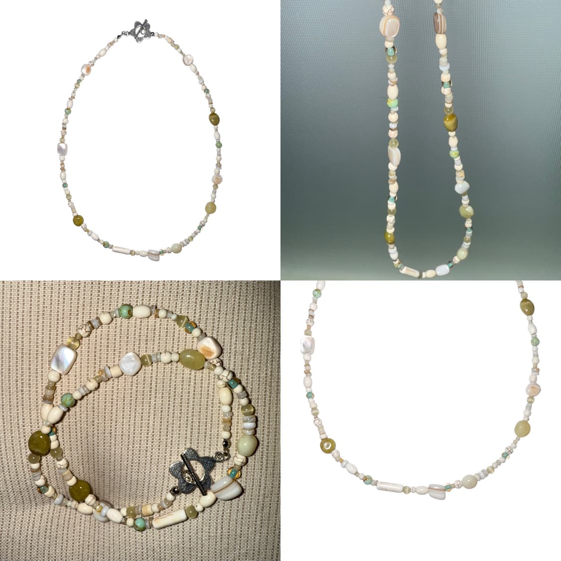 shell cozy mix necklace 상품이미지1