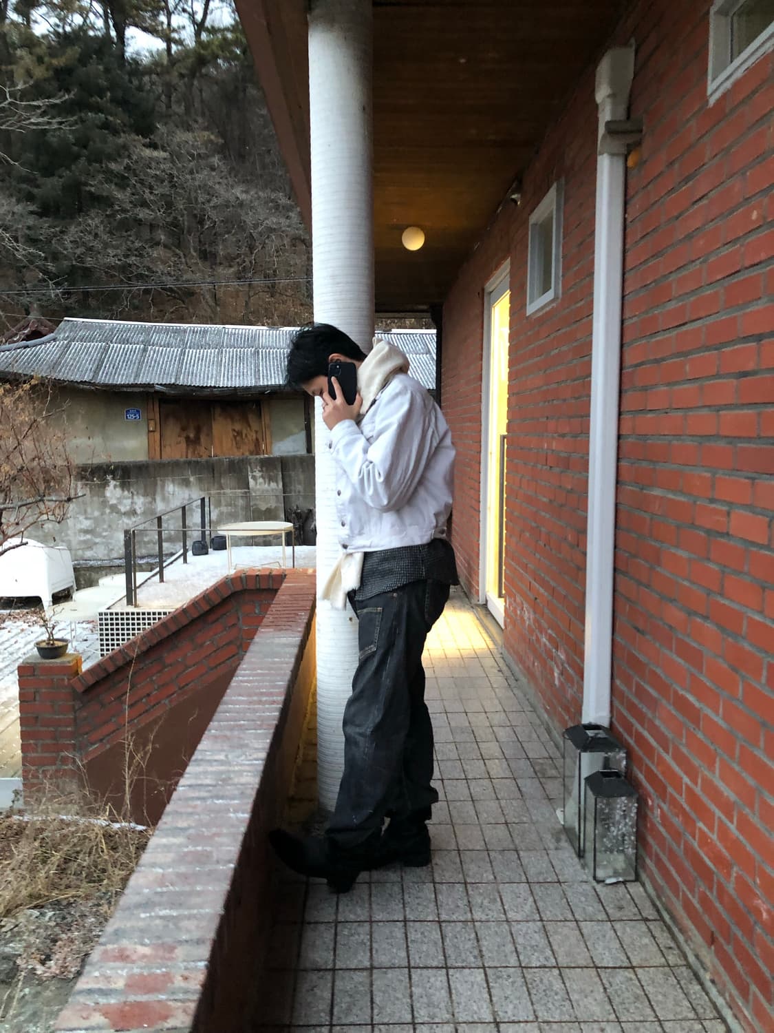 요지야마모토 비대칭 데님 상품이미지10