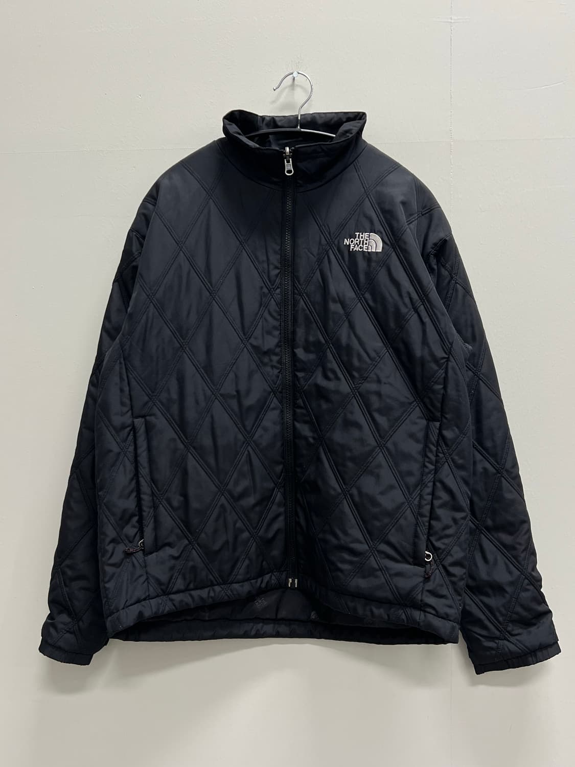 노스페이스 경량 내피 솜 패딩 퀄팅 자켓 블랙 상품이미지2