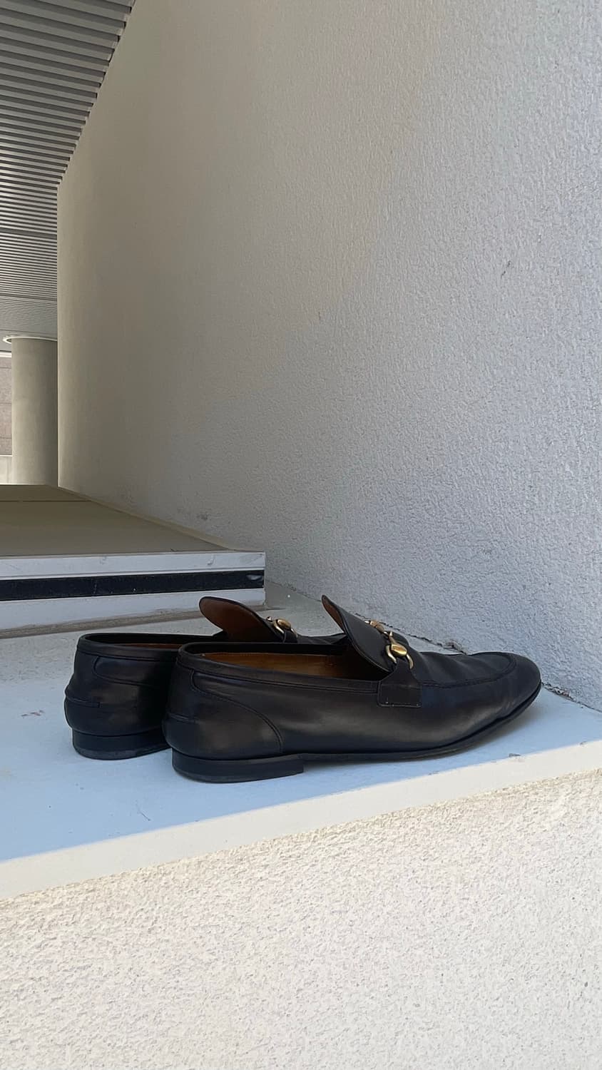 : [GUCCI] Jordan Leather Horsebit Loafer 상품이미지6