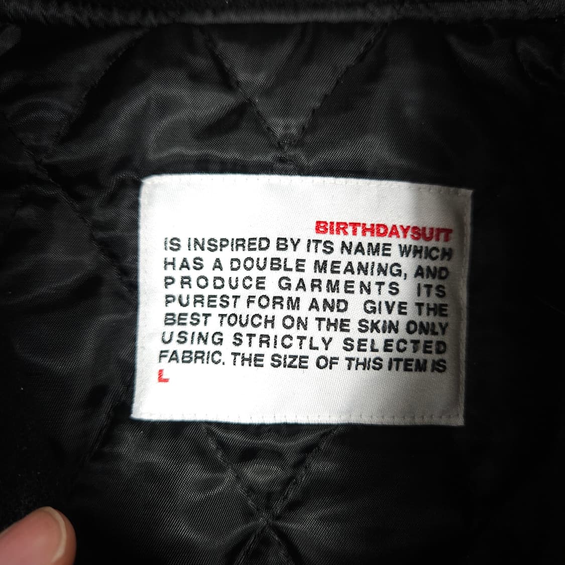 벌스데이수트 바시티 자켓 상품이미지3