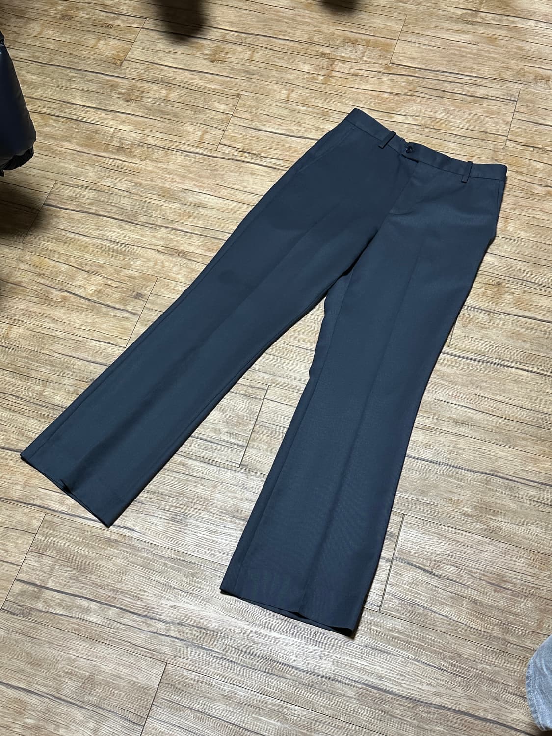 토니웩 울 트윌 플레어 슬랙스 카본그레이 M 상품이미지3