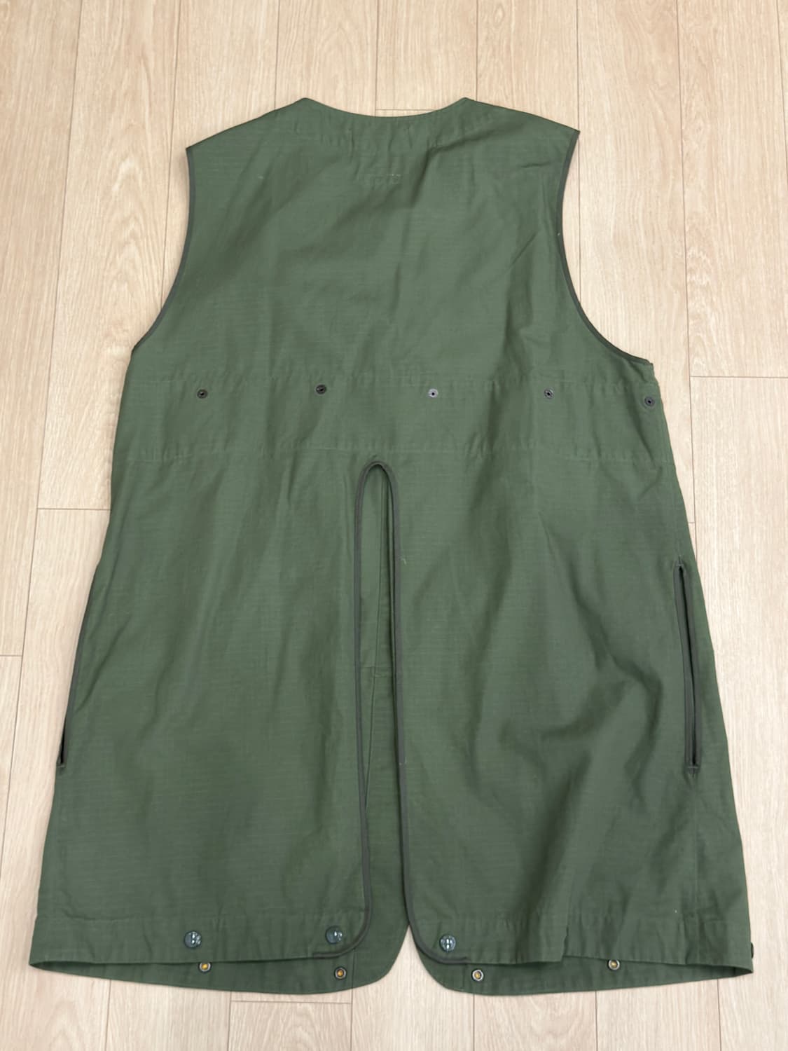 Engineered Garments 롱 베스트 카키 L 상품이미지6