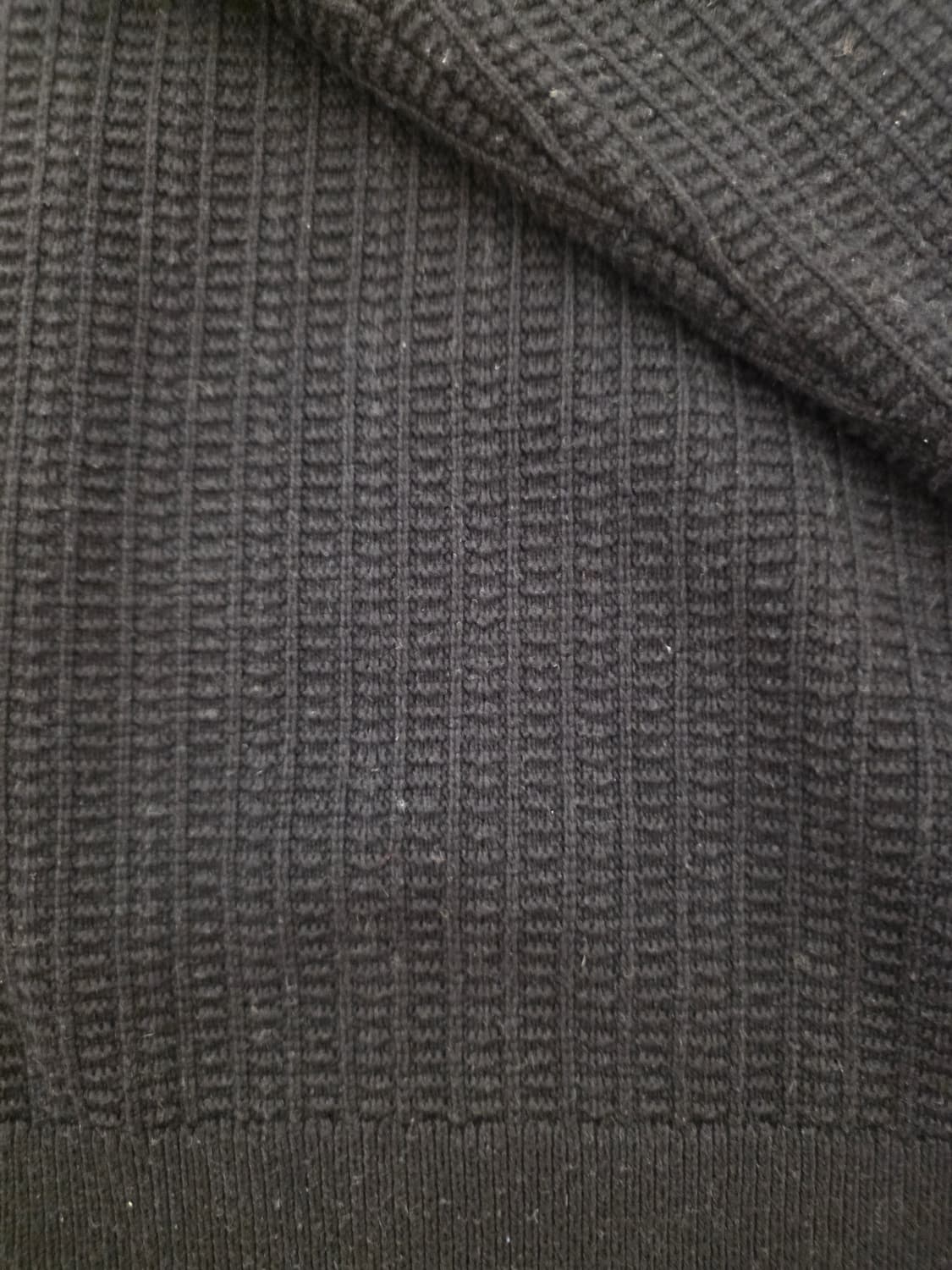 H&M 와플 니트 Black XL
 상품이미지6