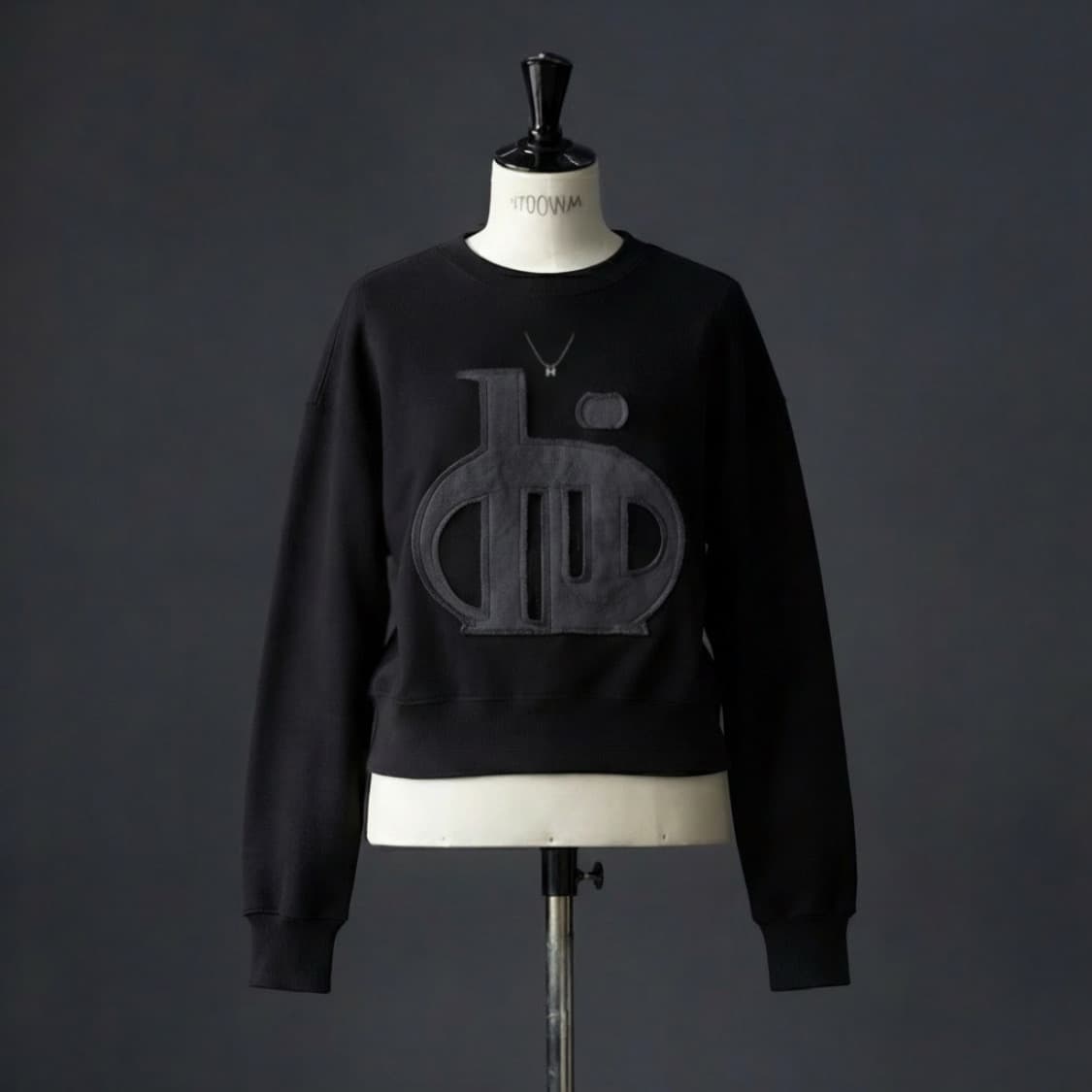 HEIM 헤임 빅 로고 크롭 스웨트셔츠 맨투맨 상품이미지2