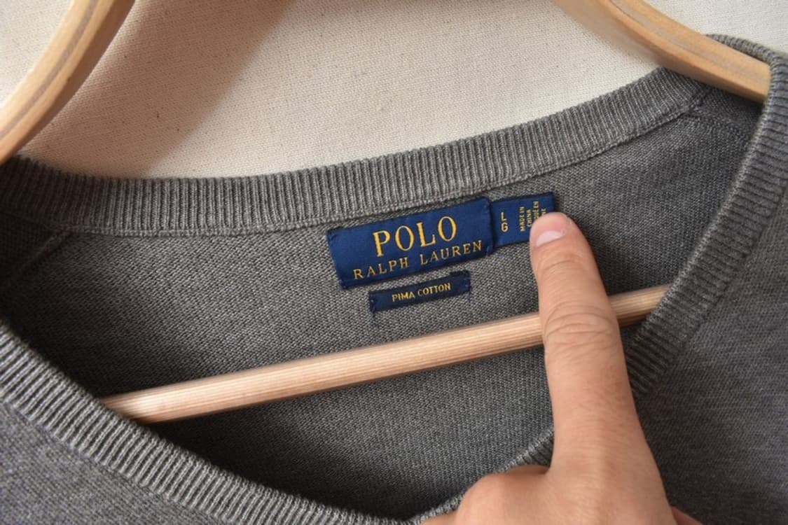 폴로 랄프로렌 피마 코튼 니트 L M0199 상품이미지4