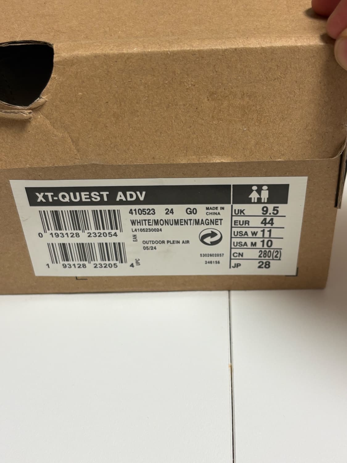 살로몬 XT-QUEST ADV 화이트 280mm 상품이미지7