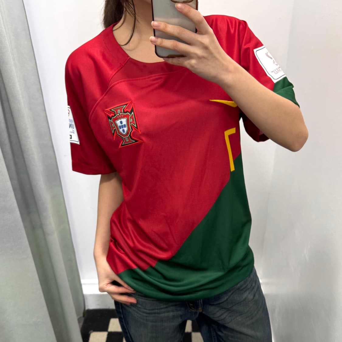 포르투갈 2022 호날두 싸인 축구 유니폼 상품이미지6