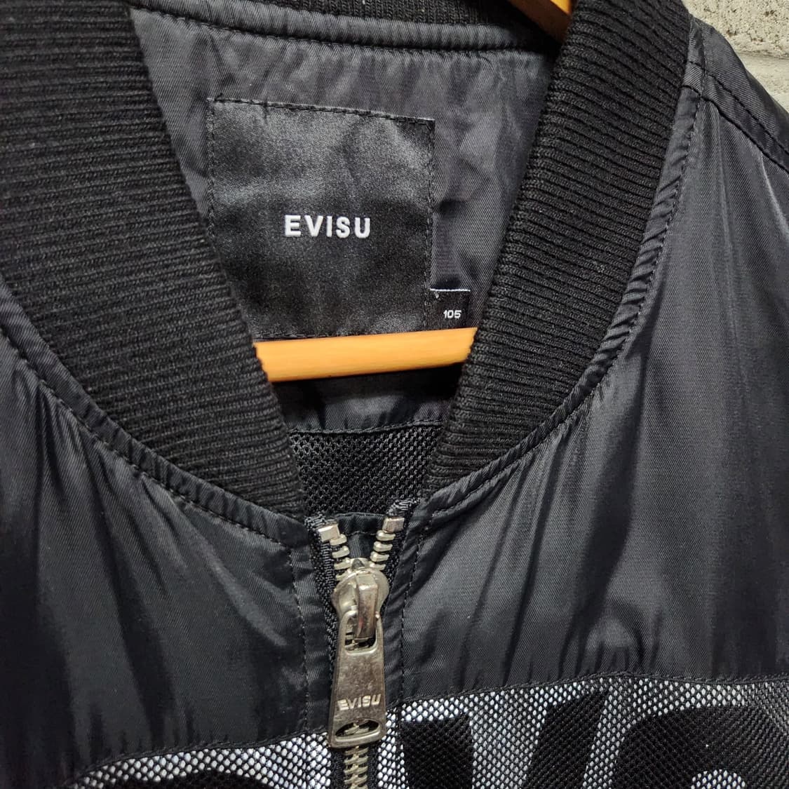 EVISU 에비수 나일론 봄버 자켓 105 y2k 상품이미지2
