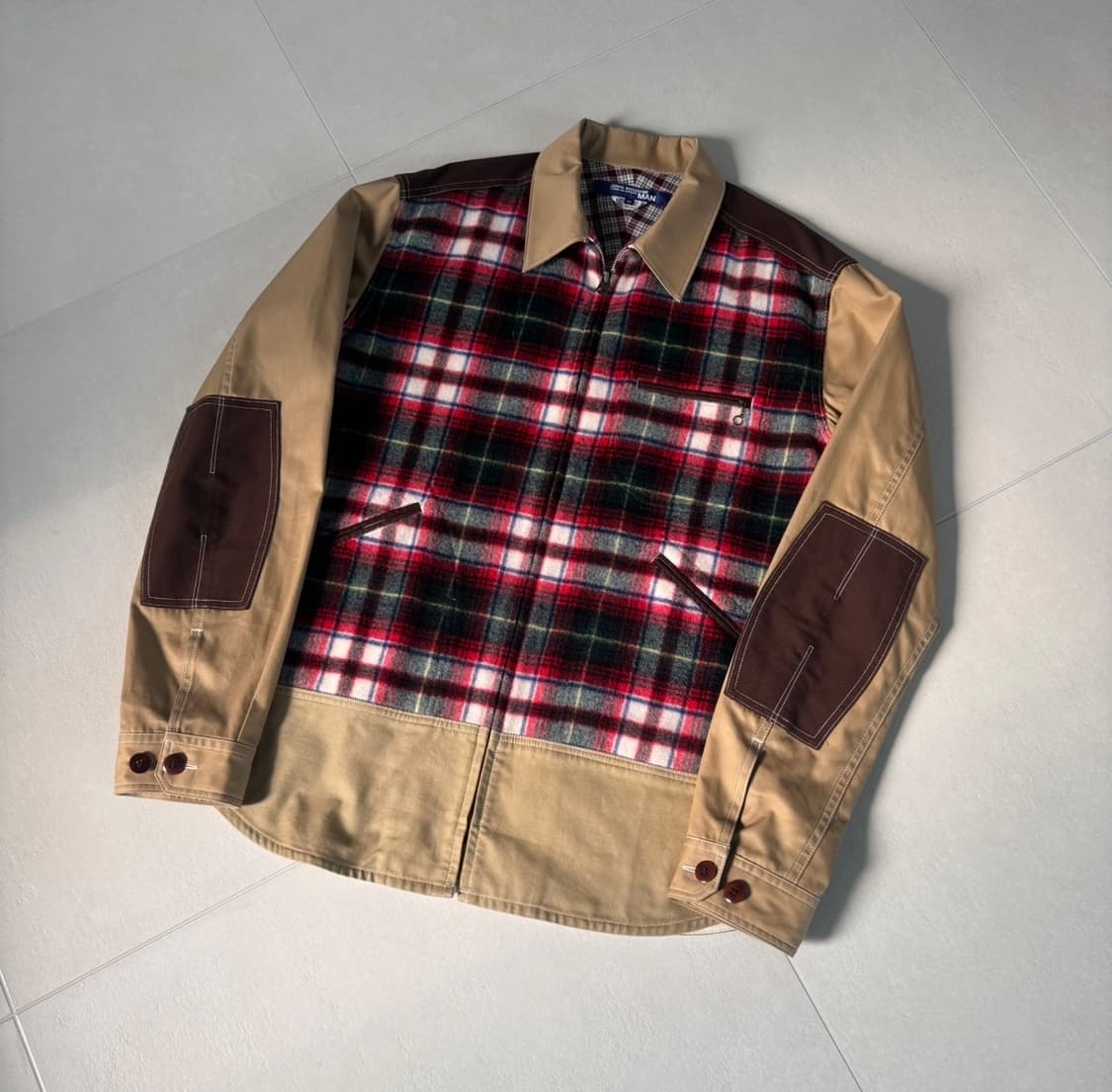 준야와타나베 울 믹스 자켓 상품이미지1