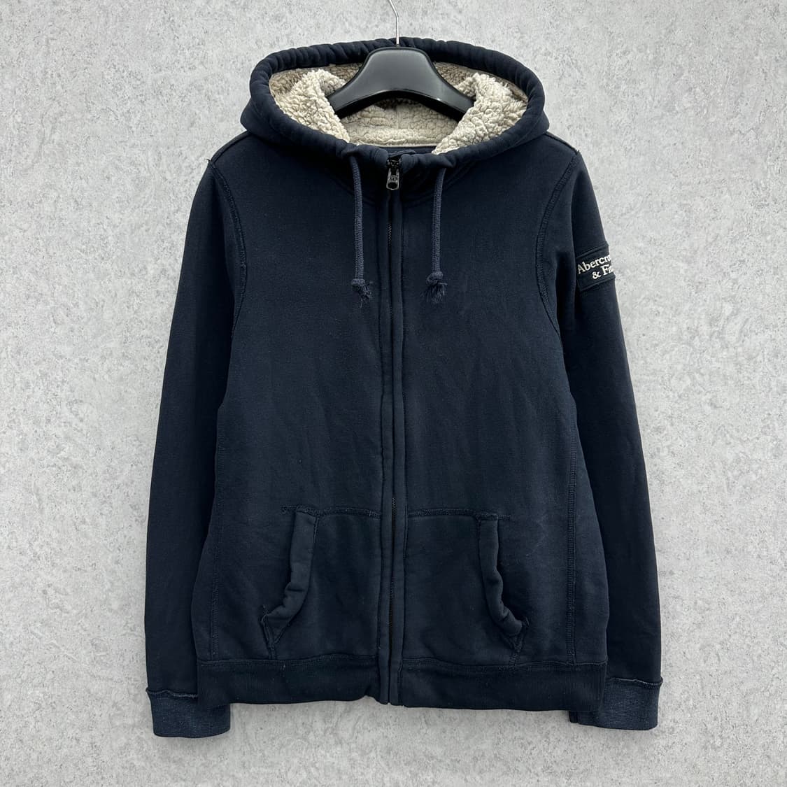 100 아베크롬비 y2k 남자 양털 후드집업 상품이미지1