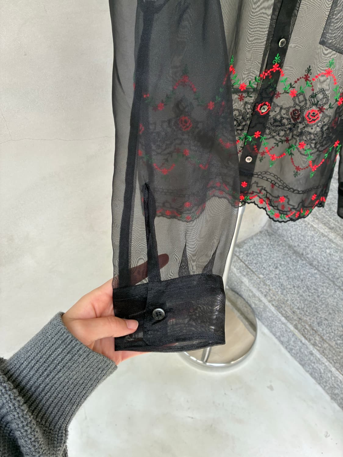 꼼데가르송 트리콧 셔츠 상품이미지3