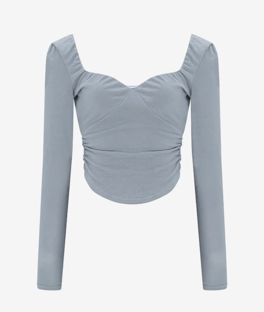 플리즈노팔로우 Misty Shirring Long Sleeve Top 상품이미지1