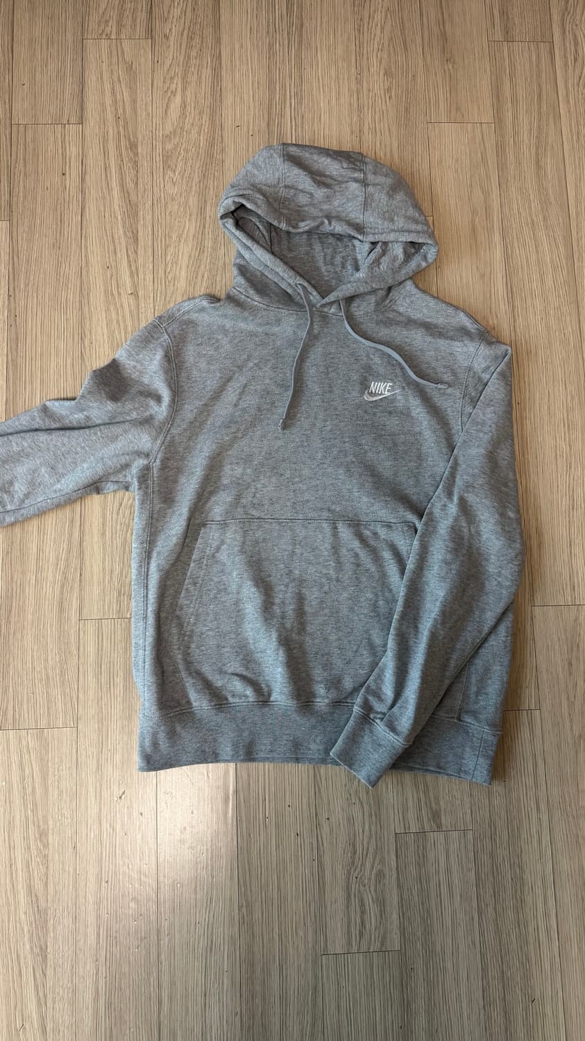 나이키 회색 후드티 S 상품이미지2