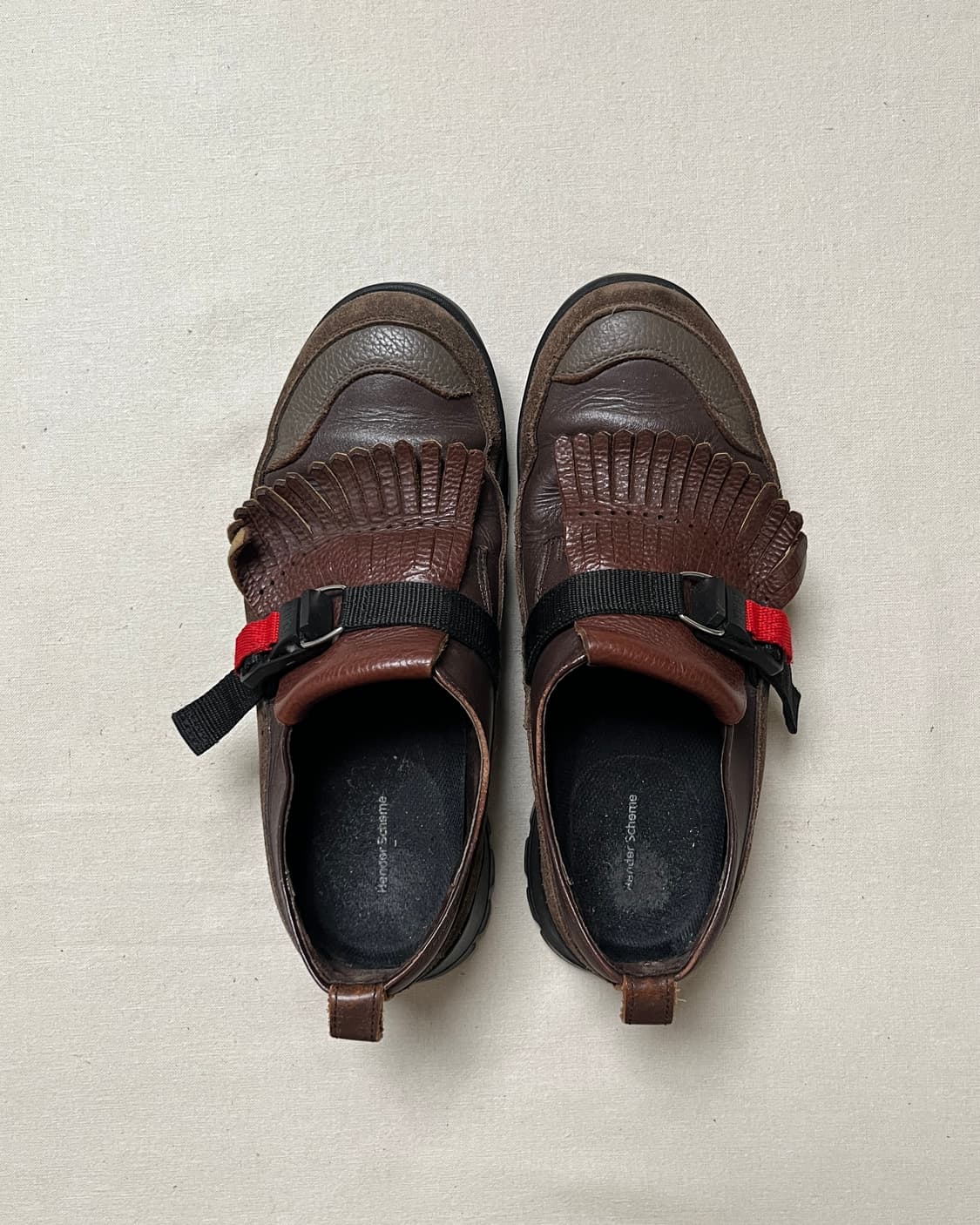 헨더스킴 스트랩 프린지 로퍼 hender scheme 구둥화 상품이미지4