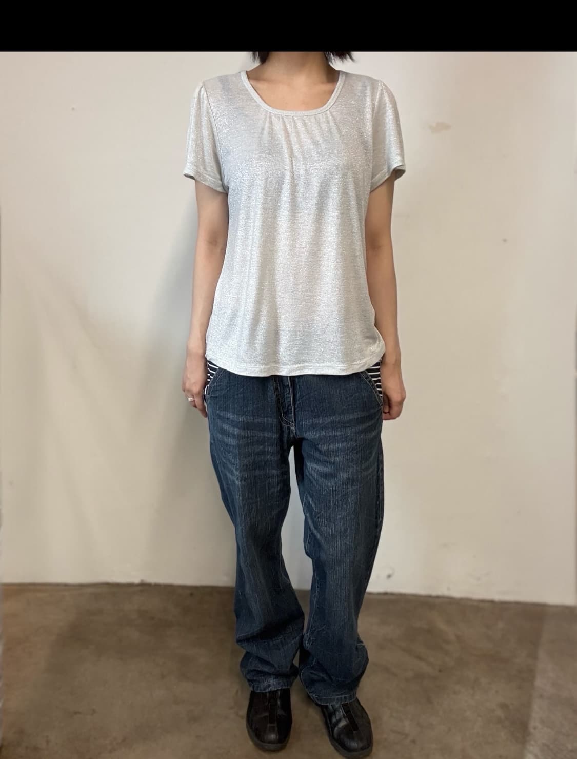Stripe layered denim 상품이미지7
