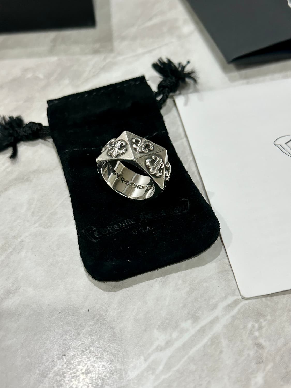 크롬하츠 펜타곤링 (신세계정품/US9) 상품이미지1