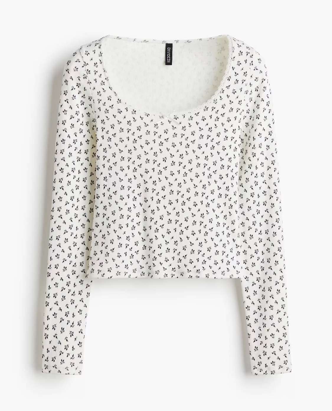 H&m 리브드 저지 탑 상품이미지1